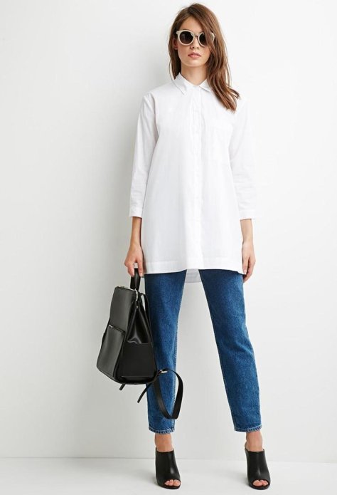 white-forever21-oversized-longline-shirt-screen